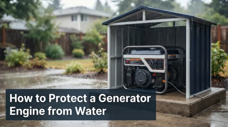 How to Protect a Generator Engine from Water