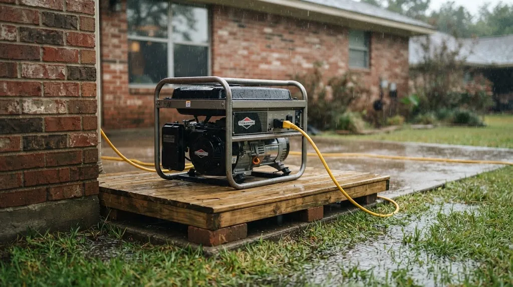 How to Safely Run a Generator in Wet Weather