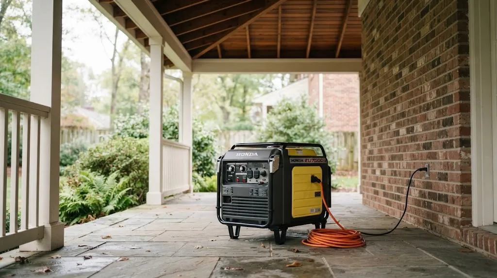 Minimum Clearance Distances Under a Roof or Awning