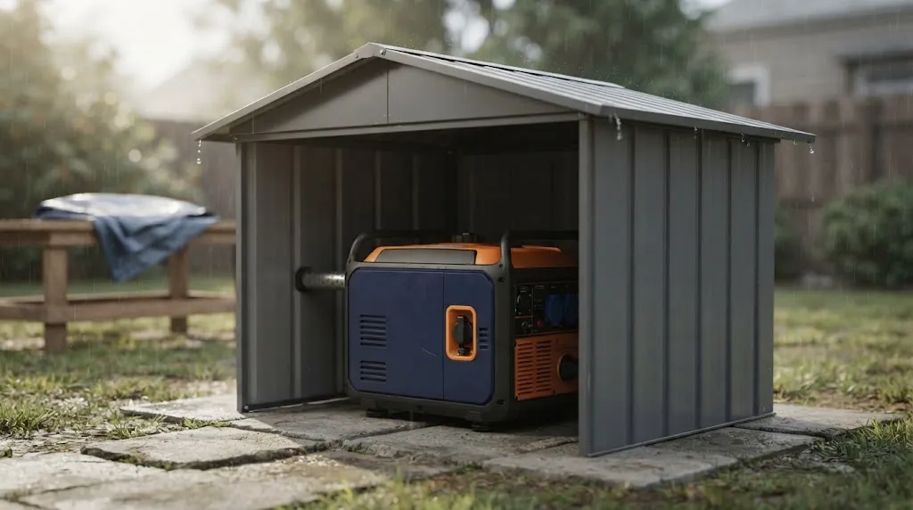 Should You Cover a Generator While It Is Running