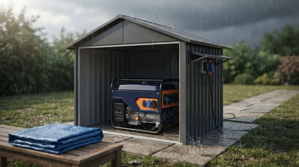 What Should You Do if Rain Starts While the Generator Is Running