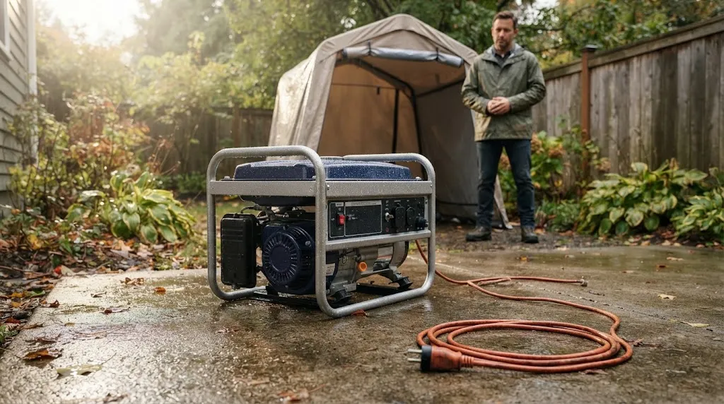 What Should You Do if the Generator Gets Wet