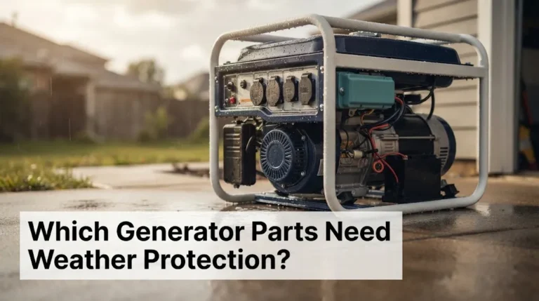Which Generator Parts Need Weather Protection